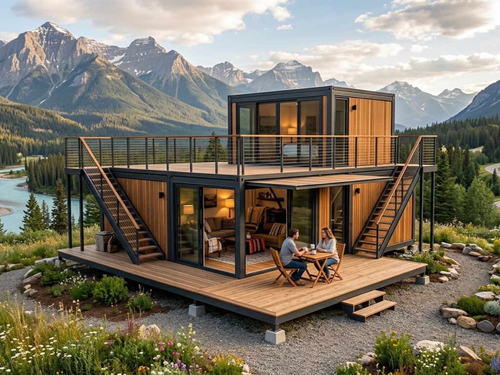 Sustainable Living Officer - Eco Friendly Prefab House with 2