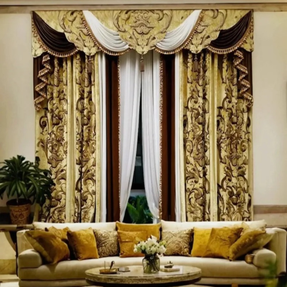 Sustainable Living Officer - Custom Drapes Tulle Valance Curtains for