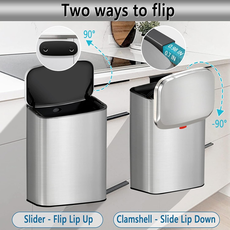 Hanging Kitchen Stainless-Stee - đánh giá và giá Compost Bin Countertop