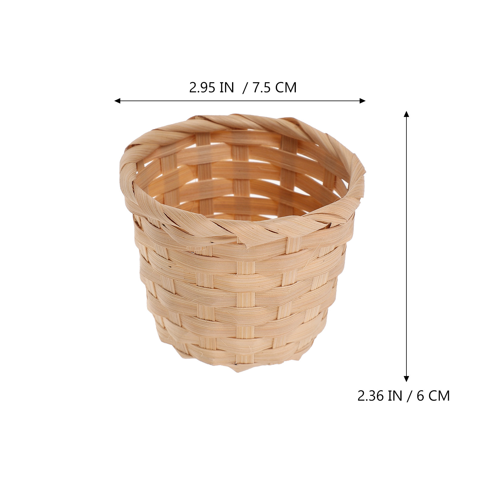 10Pcs Premium Bamboo Woven Bas - đánh giá và giá Sustainable Living Officer