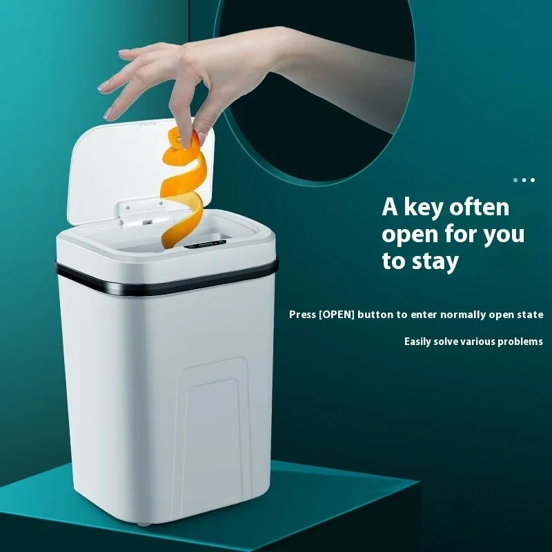 15L Smart Trash Can Automatic  - đánh giá và giá Compost Bin Countertop