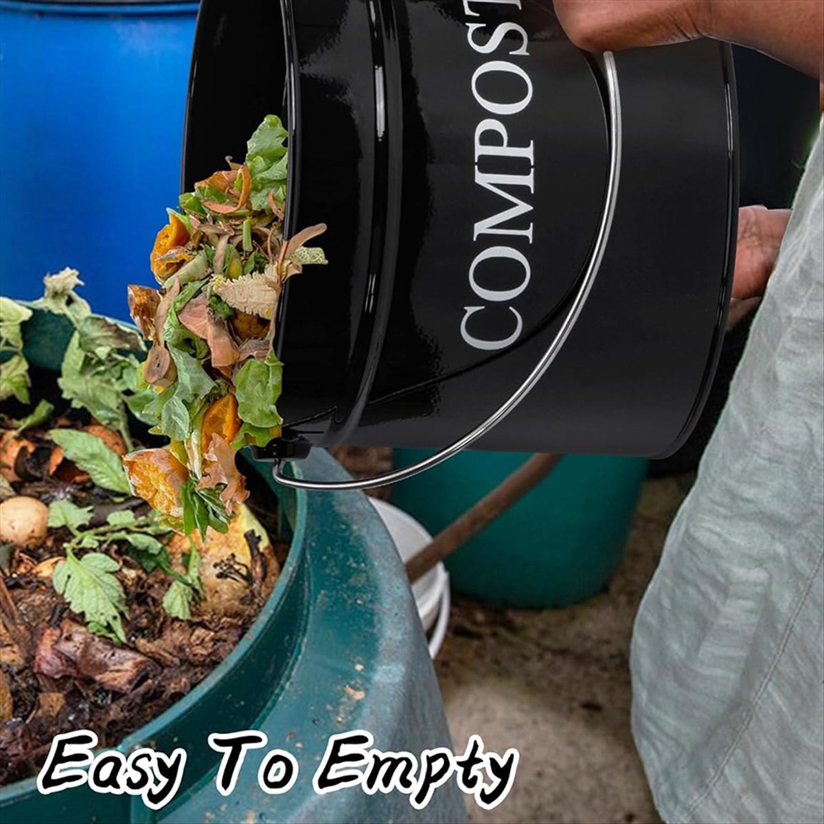 Kitchen Compost Bin for Kitche - đánh giá và giá Compost Bin Countertop