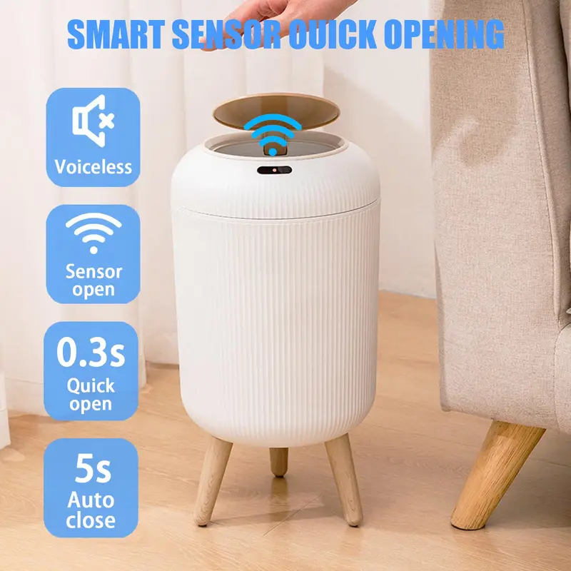 Motion Sensor Automatic Trash  - đánh giá và giá Compost Bin Countertop