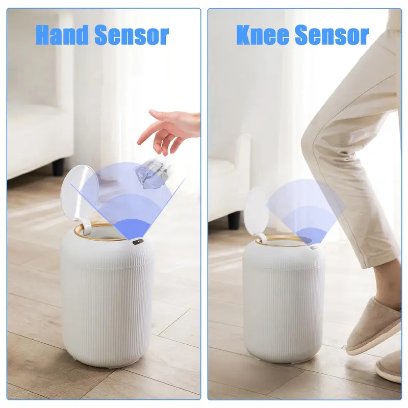 Motion Sensor Automatic Trash  - đánh giá và giá Compost Bin Countertop